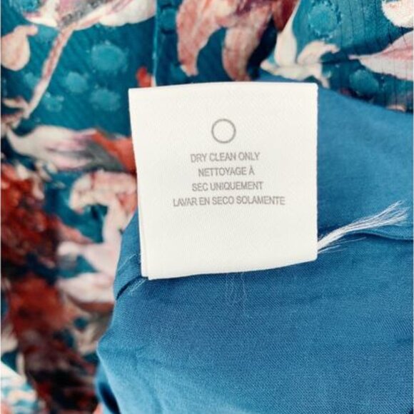 NWT SACHIN + BABI Dress Veronica Knee Length Teal Guava Blue Midi Casual 8 - Picture 7 of 11